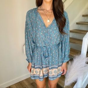 Boho Paisley Romper